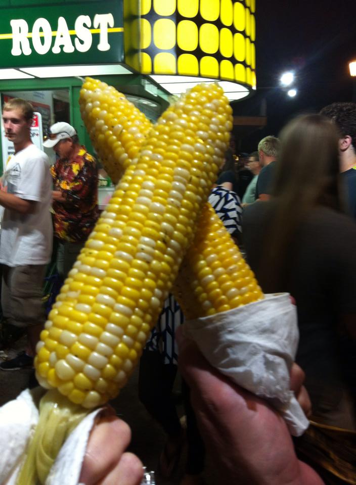 MN fair food corn